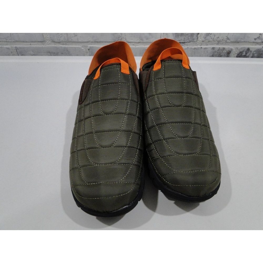 Deer Stags NoSox Hubie Men's Slip On Mushroom/Orange 10M